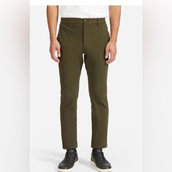 NWT Everlane Performance Chino Slim fit Uniform olive 31 x 30